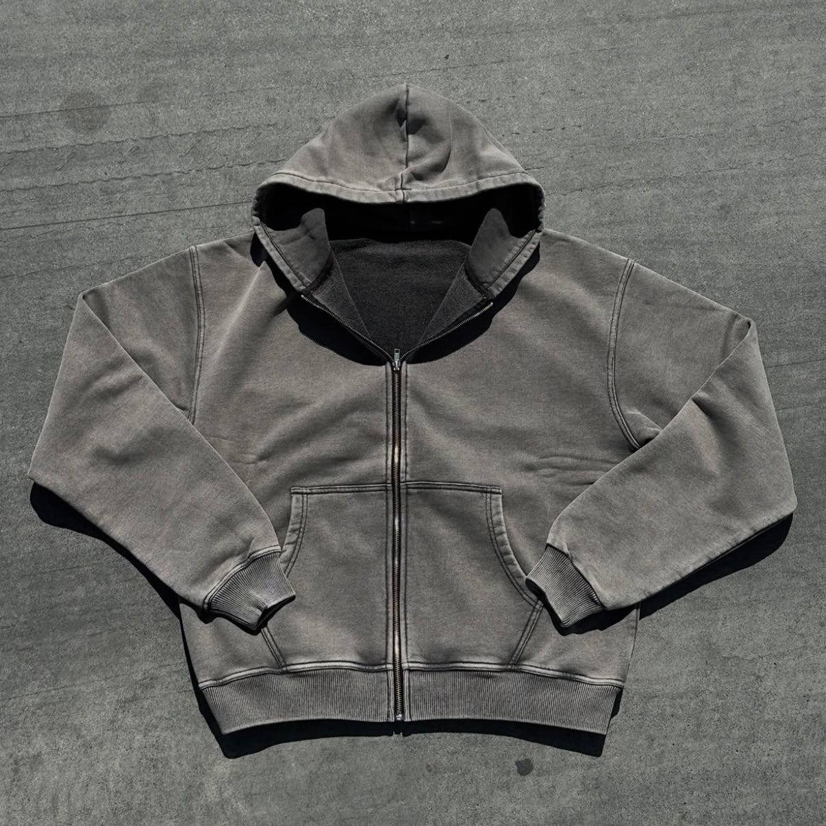 FADEOUT ZIP HOODIE